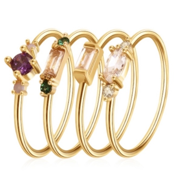 Boho Ring Set - Picture 1 of 4